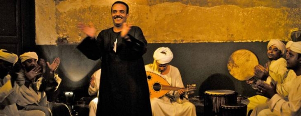 Arab Tribes from Aswan - Jaafra Music and Songs - with singer - Sayed Rekabi 02rd of December 2014